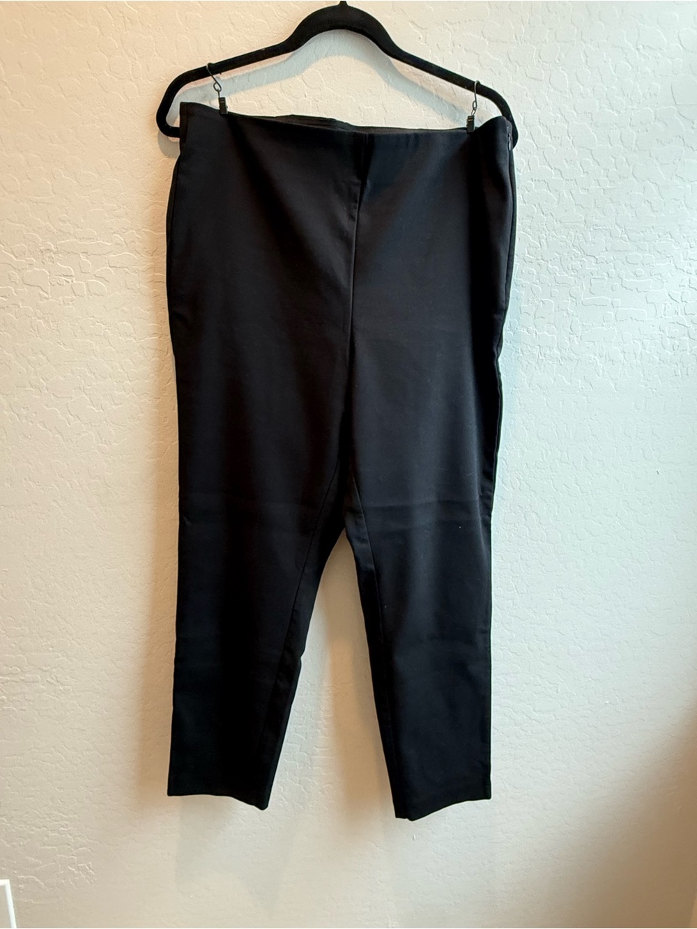 LOFT Black Women's High Waist Curvy Skinny Black Pant